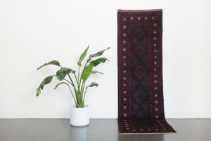 3x9 Afghan Rizbaft Rug | REHA