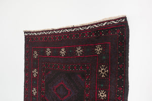 3x9 Afghan Rizbaft Rug | REHA