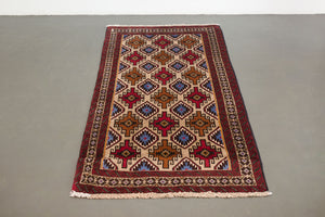 3x6 Persian Baluch Rug | SAYYAD