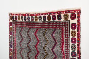 3x6 Persian Gabbeh Rug | NOUZAR