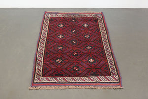 3x4.5 Afghan Baluch Rug | ABTEEN