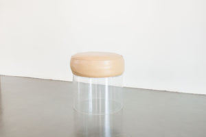 Round Lucite Stool