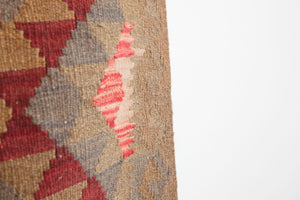 3x4 Turkish Kashkoli Kilim Rug | BEYAZ