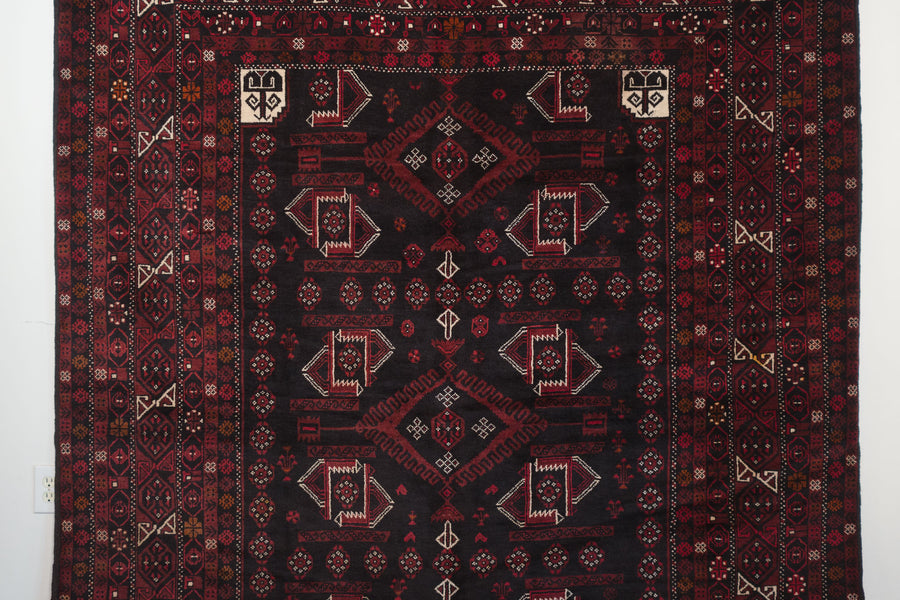 7x9.5 Afghan Rizbaft Rug | TOLWAK