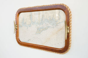 New England Map Tray