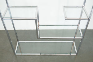 Baughman Style Chrome Shelf