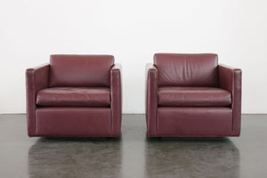 Leather Club Chairs