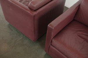 Leather Club Chairs