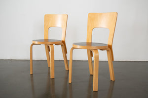 Pair of Aalto Dining Chairs