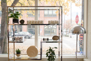 Baughman Style Chrome Shelf
