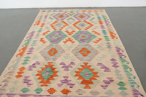 4x6.5 Turkish Kilim Rug | KIRAC