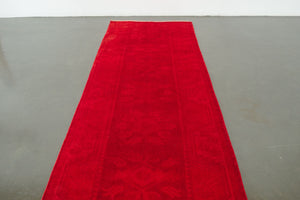 2.5x9 Overdyed Turkish Rug | BAYKARA