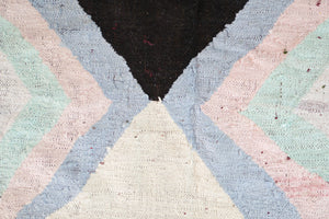 5x9 Moroccan Boucherouite Rug | ZITANE