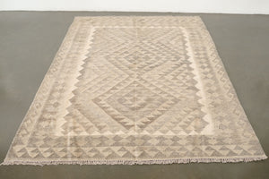 5x7 Turkish Sunwashed Kilim Rug | GERCEK