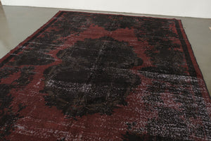 7x10.5 Turkish Overdyed Rug | DOGA