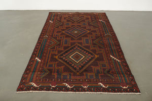 4x6 Afghan Teimani Rug | SHAHIN