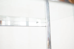 Milo Baughman Chrome Shelf