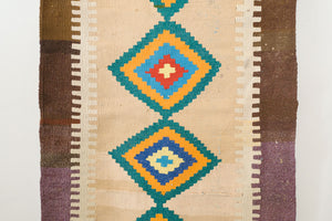 3x8 Turkish Yoruk Kilim Runner | CALIK