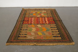 4x6 Turkish Kilim Rug | CAKIR