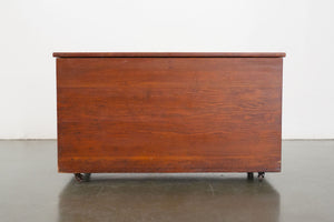 Antique Wood Trunk