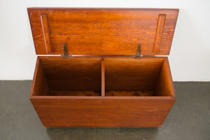Antique Wood Trunk