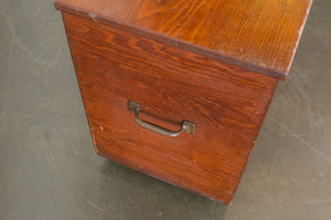 Antique Wood Trunk