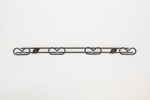 Black Metal Coat Rack