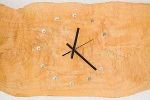 Live Edge Wall Clock