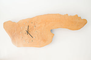 Live Edge Wall Clock