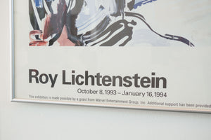 Roy Lichtenstein '93 Guggenheim Poster