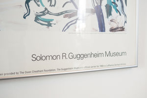 Roy Lichtenstein '93 Guggenheim Poster