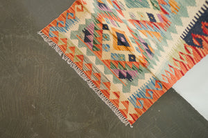 2x6.5 Turkish Kilim Runner Rug | TUN