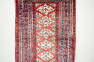3x5 Peshawar Bokhara Rug | Lakhani
