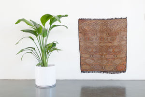 3x3 Afghan Shirvan Kilim Rug | KABA
