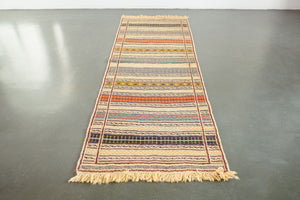 2.5x6.5 Turkish Kilim Runner Rug | FEYZI