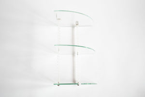 Glass Corner Shelf