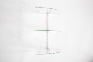 Glass Corner Shelf