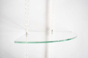 Glass Corner Shelf