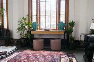 Modern Lacquer Maple Desk