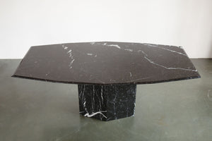 Tapered Marble Dining Table