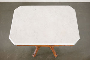 Marble-Topped Antique Table