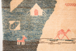 3x5 Persian Gabbeh Rug | SATTAR
