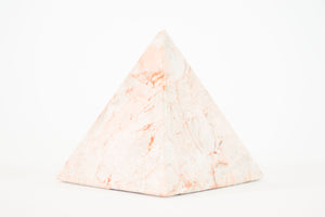 Pink Onyx Pyramid
