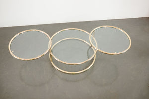 Baughman Style Swivel Coffee Table