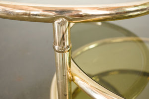 Baughman Style Swivel Coffee Table