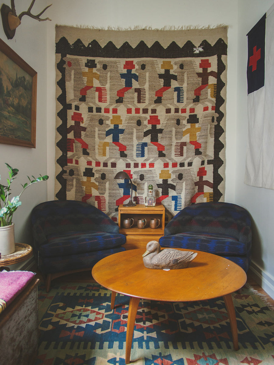 South American Kilim Rug
