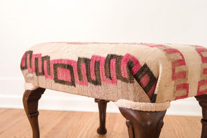 Kilim Rug Ottoman