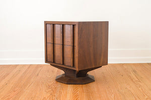 MCM Walnut Nightstand