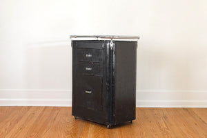 Industrial Bar Cart