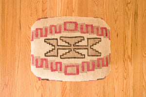 Kilim Rug Ottoman
